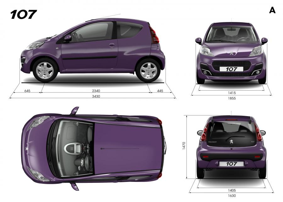  Peugeot 107 3-Door 2012 года  (фото 3 из 9)